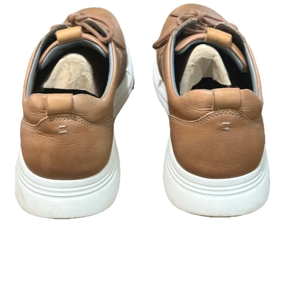 259156 PF50 AMHERST MENS SHOE 11 M TAN LEATHER LACE UP BY JOHNSTON & MURPHY‎